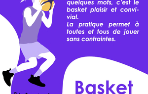 Rencontres basket loisir les mercredis soir du mois d’août 2023 au gymnase de Fontalba