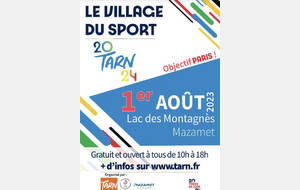 Caravane du sport le 1 août !